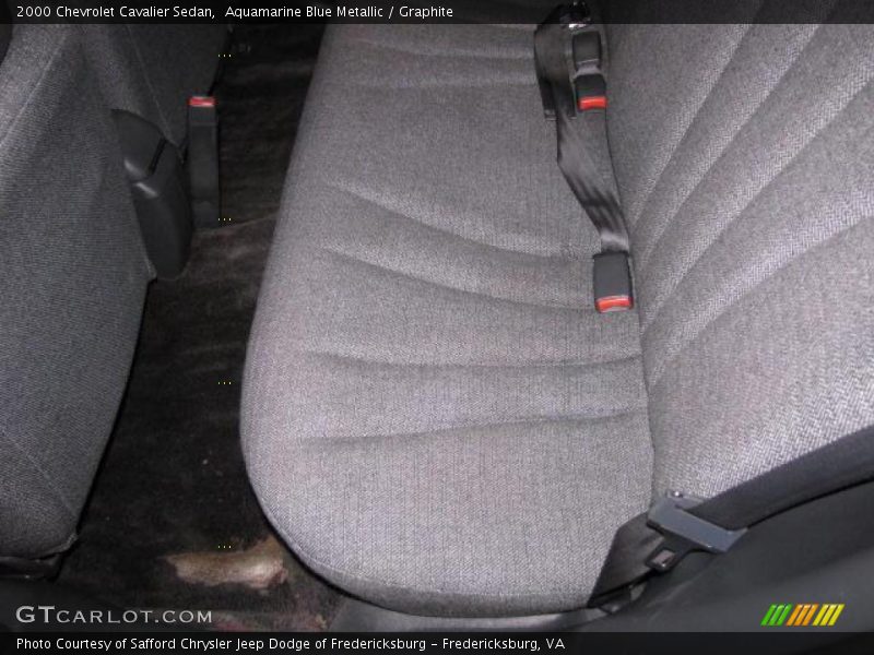 Aquamarine Blue Metallic / Graphite 2000 Chevrolet Cavalier Sedan