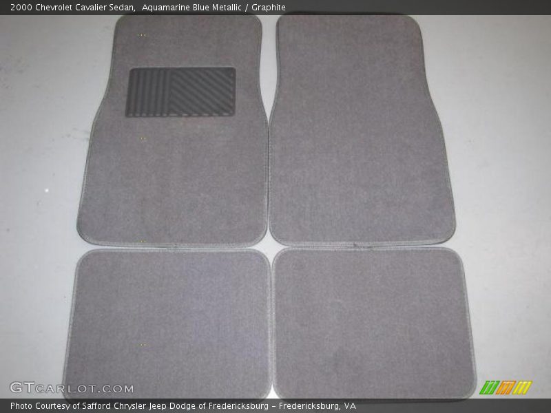Aquamarine Blue Metallic / Graphite 2000 Chevrolet Cavalier Sedan