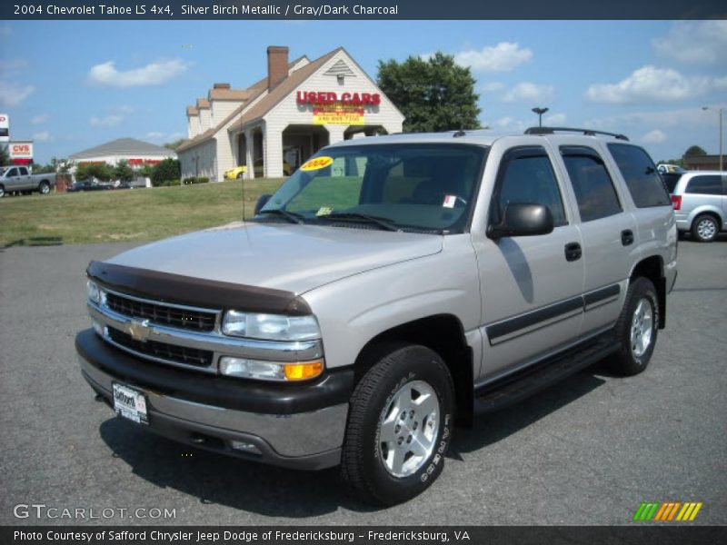 Silver Birch Metallic / Gray/Dark Charcoal 2004 Chevrolet Tahoe LS 4x4