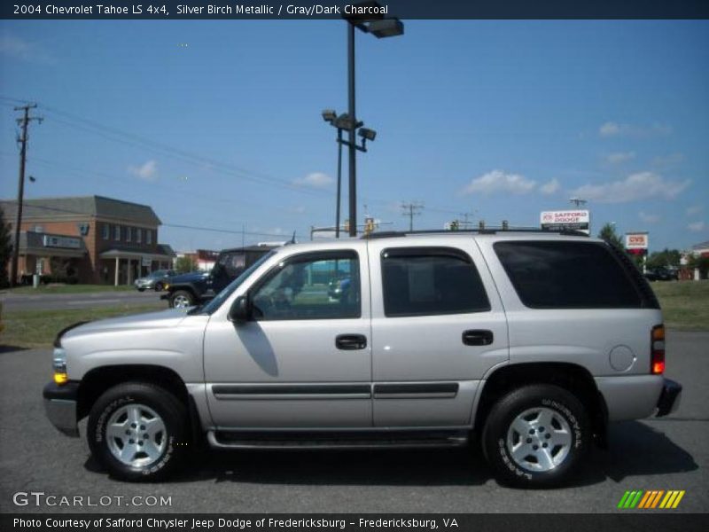 Silver Birch Metallic / Gray/Dark Charcoal 2004 Chevrolet Tahoe LS 4x4