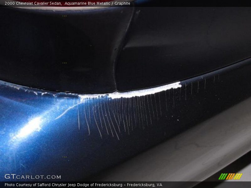 Aquamarine Blue Metallic / Graphite 2000 Chevrolet Cavalier Sedan