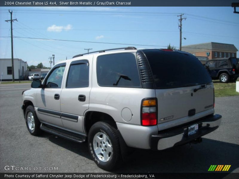 Silver Birch Metallic / Gray/Dark Charcoal 2004 Chevrolet Tahoe LS 4x4