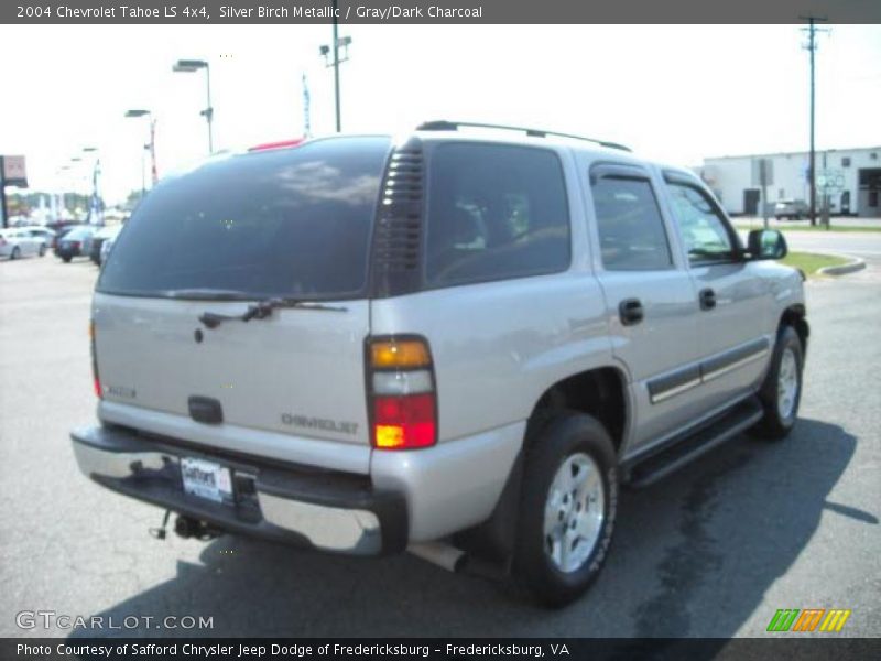 Silver Birch Metallic / Gray/Dark Charcoal 2004 Chevrolet Tahoe LS 4x4