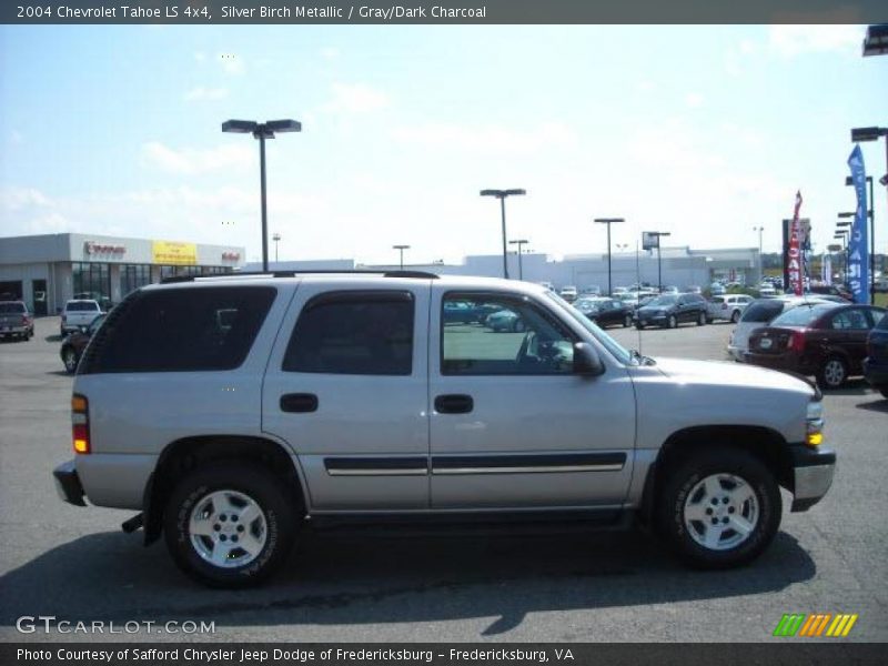Silver Birch Metallic / Gray/Dark Charcoal 2004 Chevrolet Tahoe LS 4x4