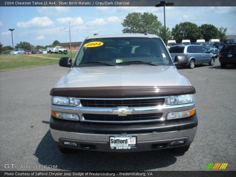 Silver Birch Metallic / Gray/Dark Charcoal 2004 Chevrolet Tahoe LS 4x4