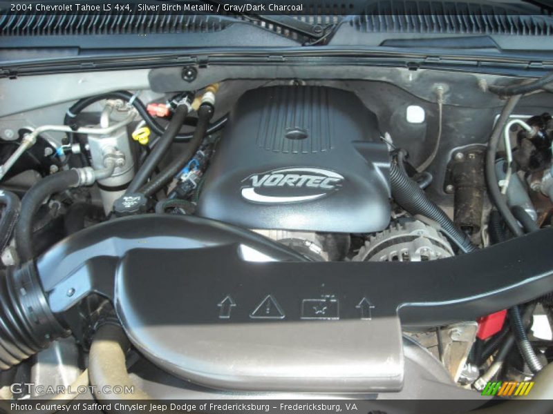 Silver Birch Metallic / Gray/Dark Charcoal 2004 Chevrolet Tahoe LS 4x4