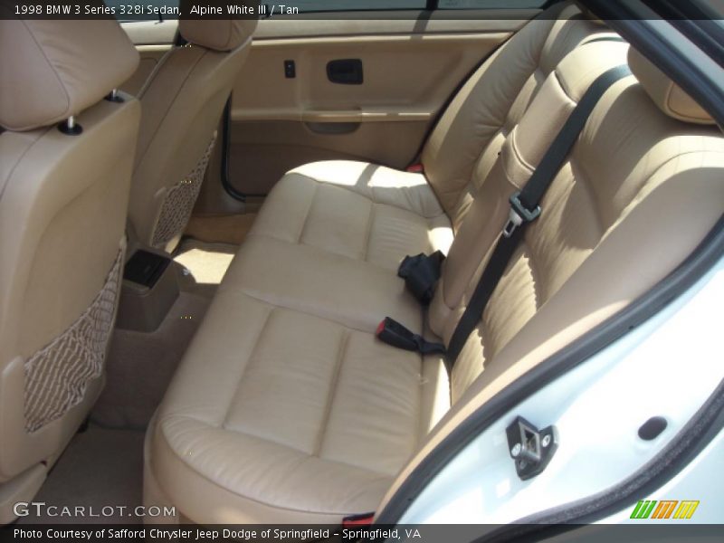Alpine White III / Tan 1998 BMW 3 Series 328i Sedan