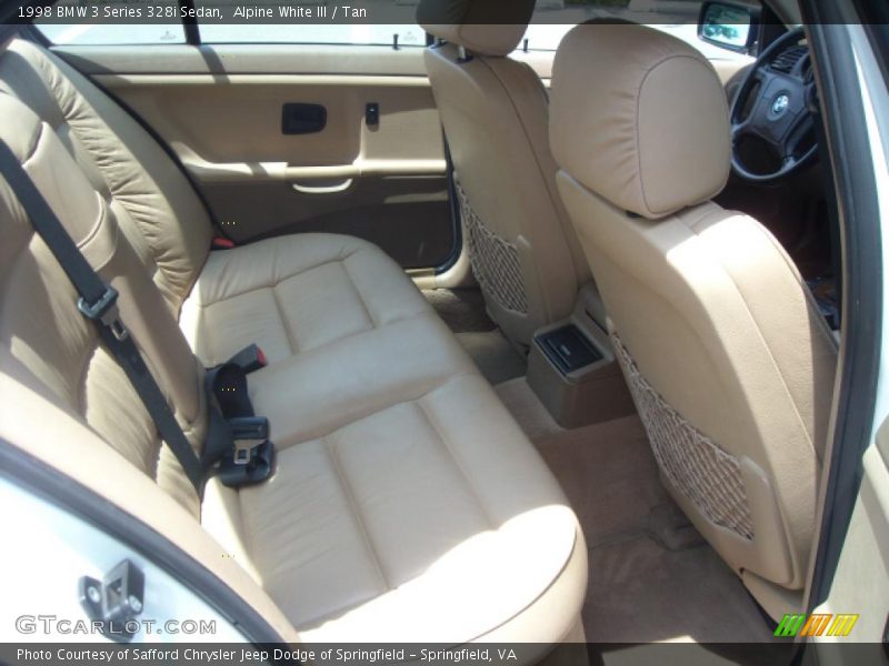 Alpine White III / Tan 1998 BMW 3 Series 328i Sedan