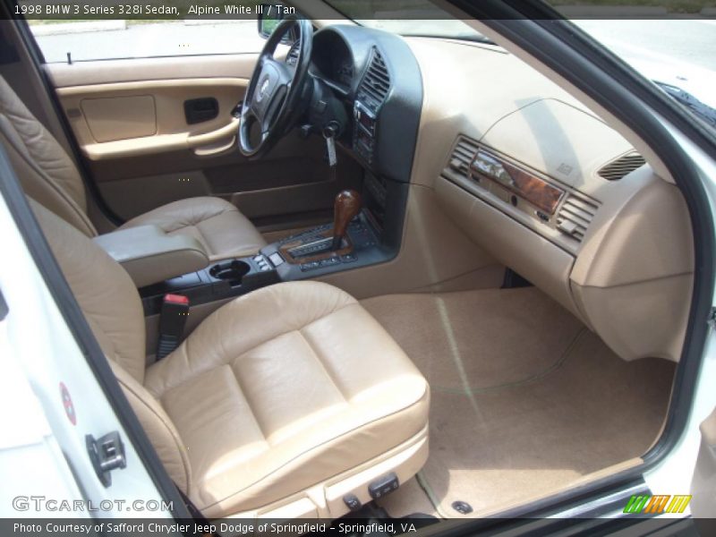Alpine White III / Tan 1998 BMW 3 Series 328i Sedan