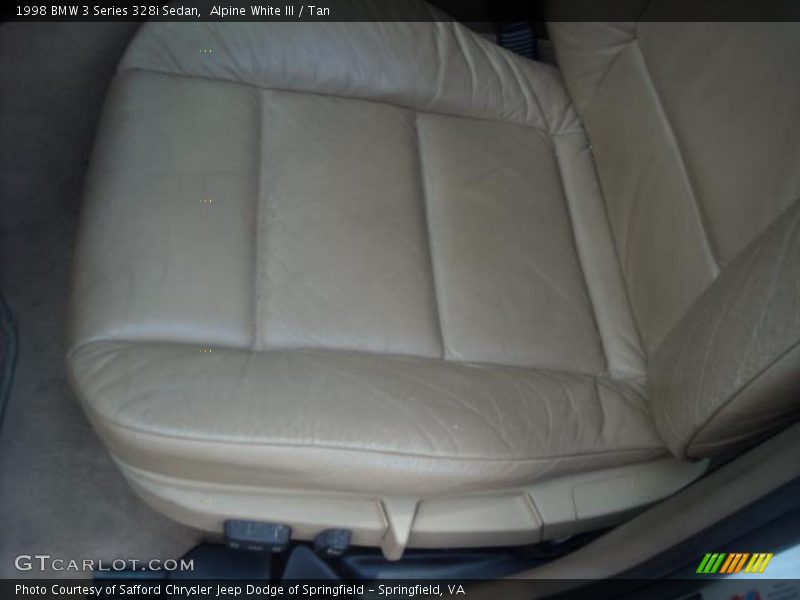 Alpine White III / Tan 1998 BMW 3 Series 328i Sedan