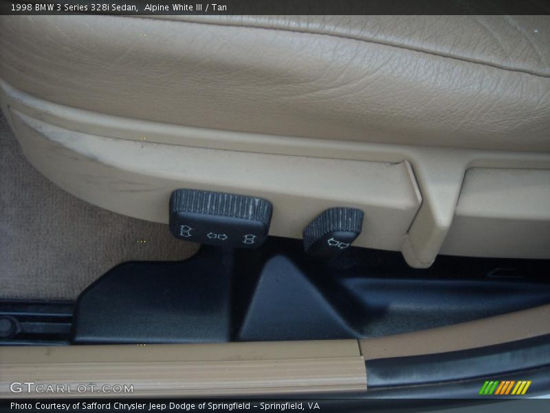 Alpine White III / Tan 1998 BMW 3 Series 328i Sedan