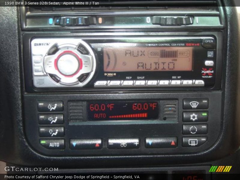Alpine White III / Tan 1998 BMW 3 Series 328i Sedan