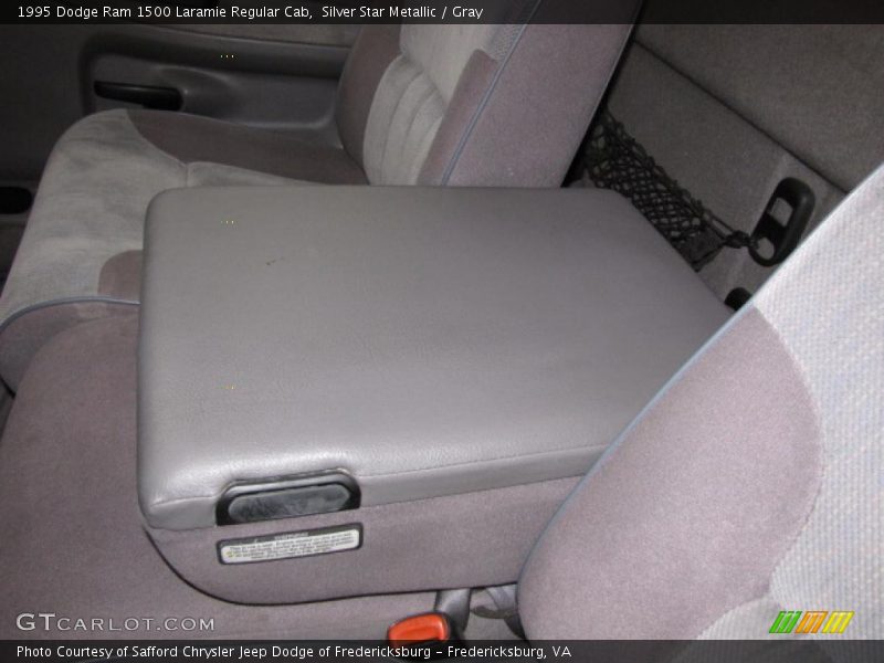 Silver Star Metallic / Gray 1995 Dodge Ram 1500 Laramie Regular Cab
