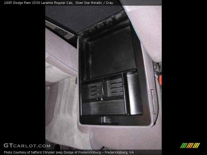 Silver Star Metallic / Gray 1995 Dodge Ram 1500 Laramie Regular Cab