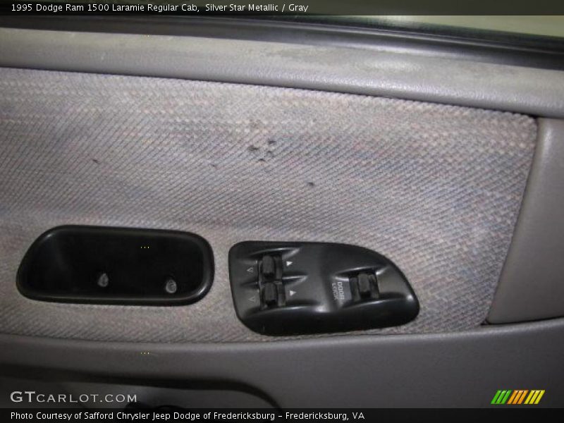 Silver Star Metallic / Gray 1995 Dodge Ram 1500 Laramie Regular Cab