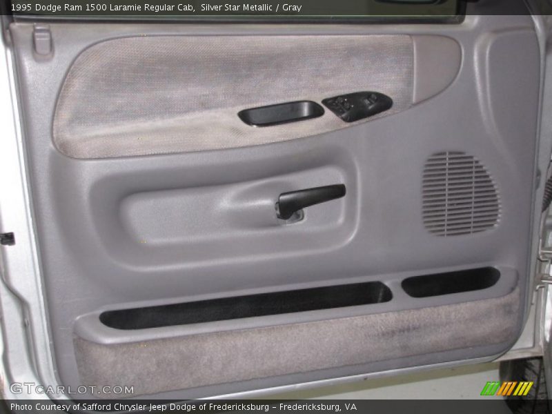 Silver Star Metallic / Gray 1995 Dodge Ram 1500 Laramie Regular Cab