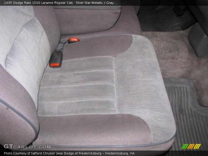Silver Star Metallic / Gray 1995 Dodge Ram 1500 Laramie Regular Cab