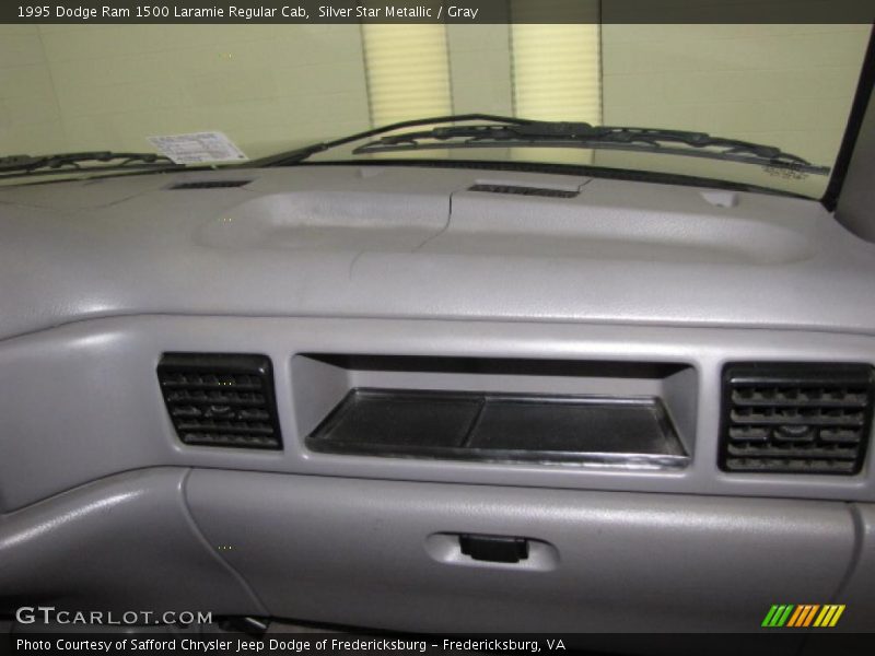 Silver Star Metallic / Gray 1995 Dodge Ram 1500 Laramie Regular Cab
