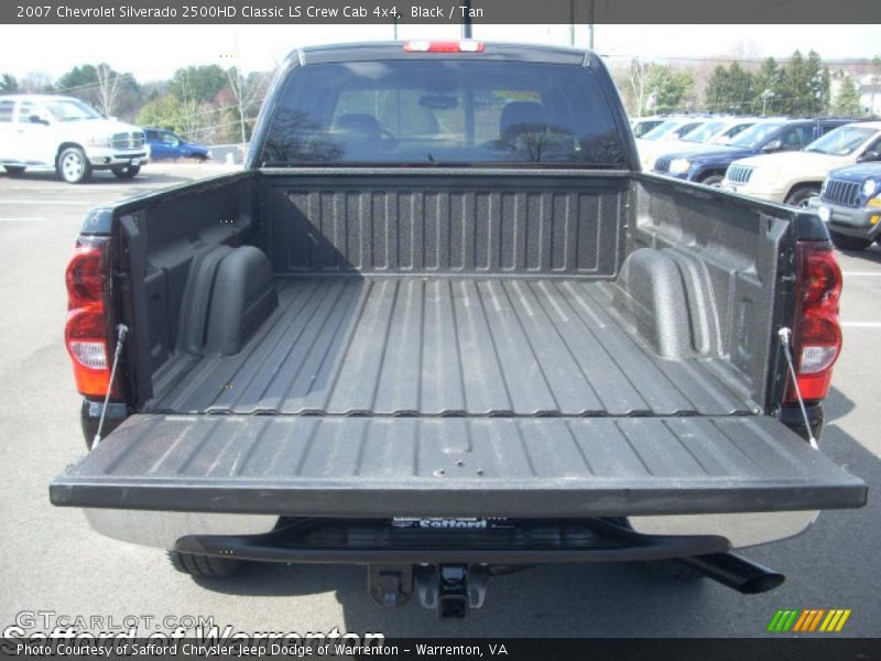 Black / Tan 2007 Chevrolet Silverado 2500HD Classic LS Crew Cab 4x4