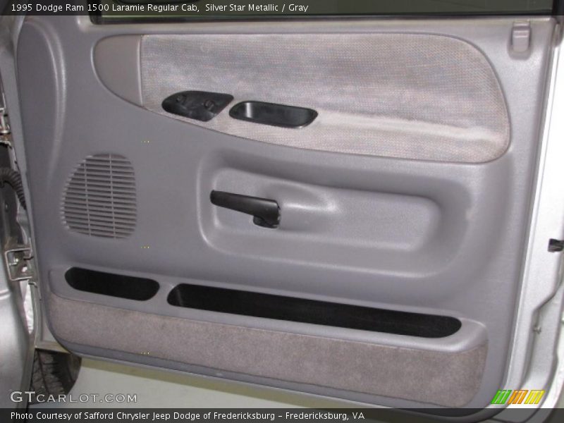 Silver Star Metallic / Gray 1995 Dodge Ram 1500 Laramie Regular Cab