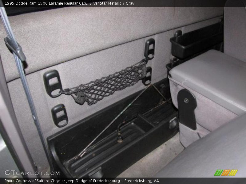 Silver Star Metallic / Gray 1995 Dodge Ram 1500 Laramie Regular Cab