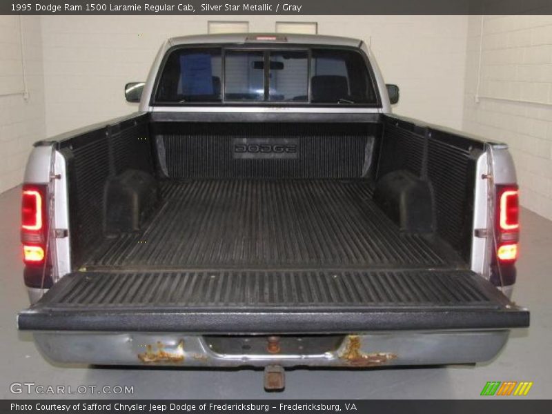 Silver Star Metallic / Gray 1995 Dodge Ram 1500 Laramie Regular Cab