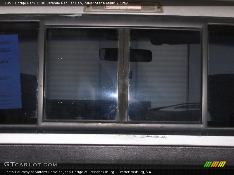 Silver Star Metallic / Gray 1995 Dodge Ram 1500 Laramie Regular Cab