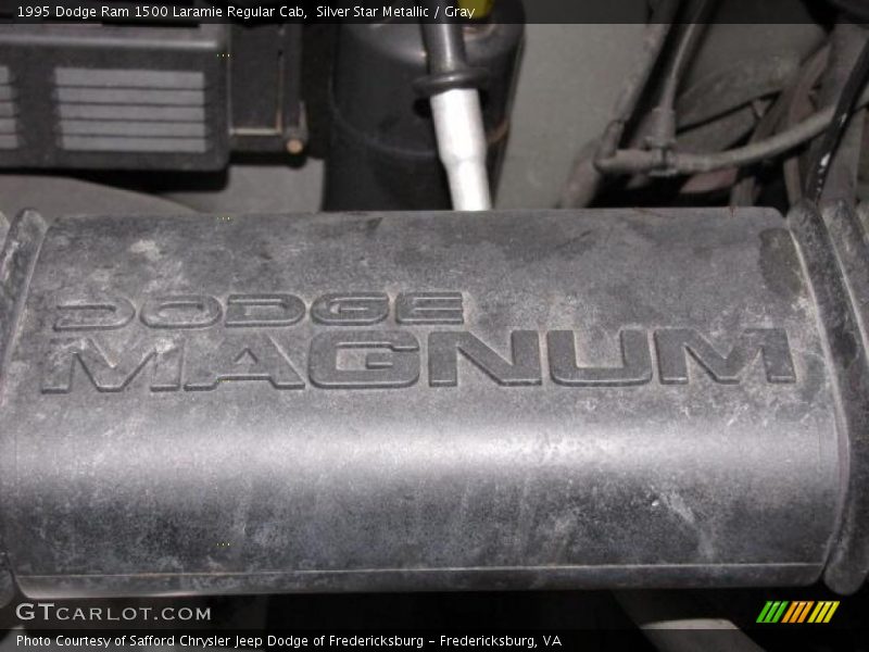 Silver Star Metallic / Gray 1995 Dodge Ram 1500 Laramie Regular Cab