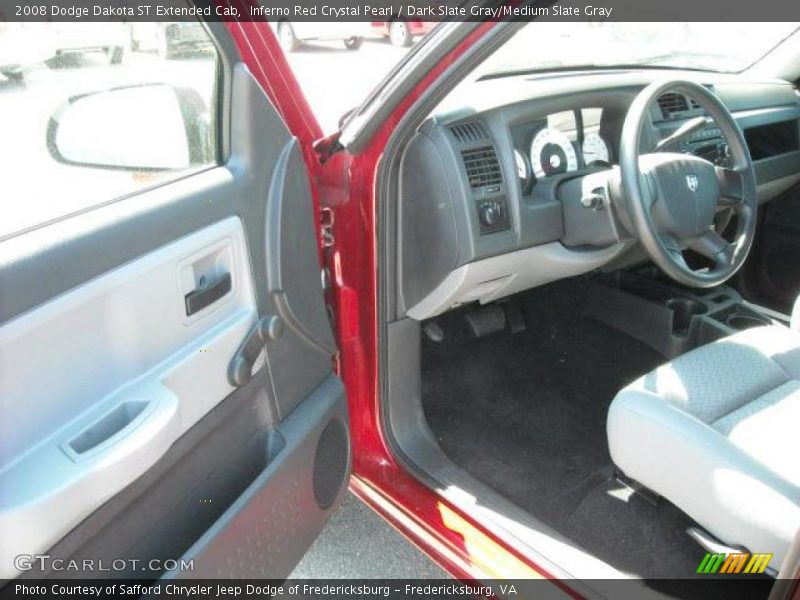 Inferno Red Crystal Pearl / Dark Slate Gray/Medium Slate Gray 2008 Dodge Dakota ST Extended Cab