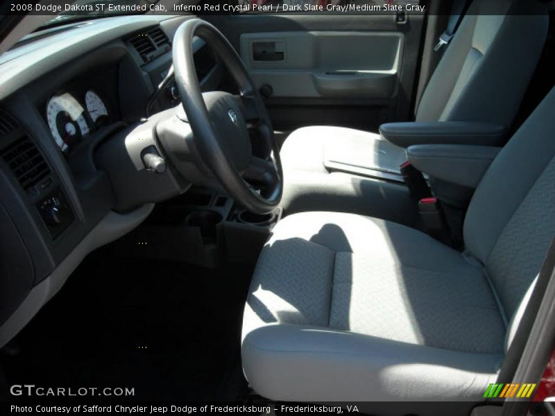 Inferno Red Crystal Pearl / Dark Slate Gray/Medium Slate Gray 2008 Dodge Dakota ST Extended Cab
