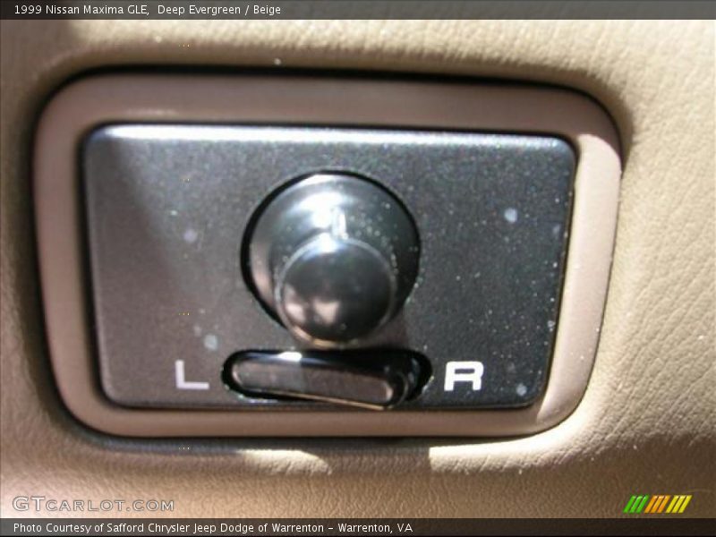 Deep Evergreen / Beige 1999 Nissan Maxima GLE