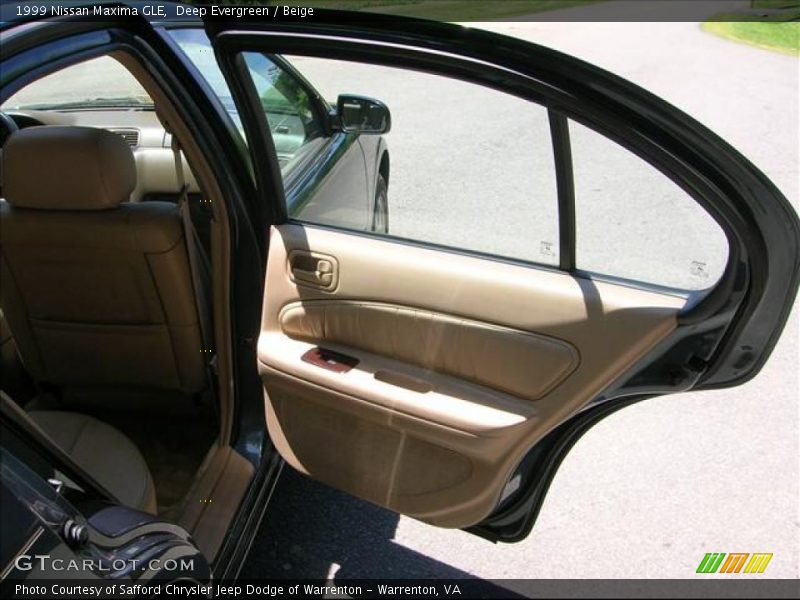 Deep Evergreen / Beige 1999 Nissan Maxima GLE
