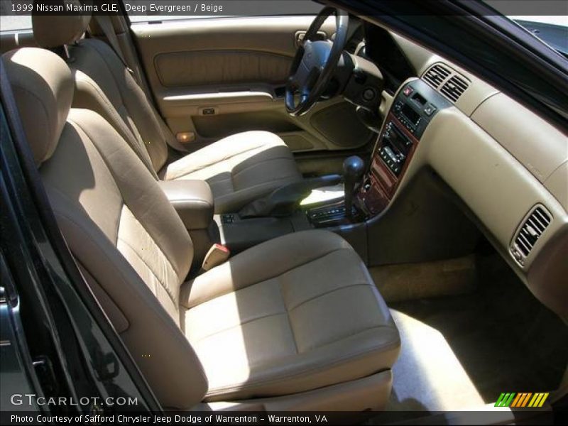 Deep Evergreen / Beige 1999 Nissan Maxima GLE