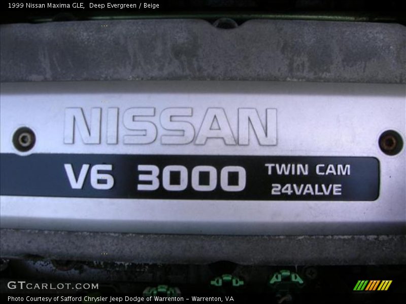 Deep Evergreen / Beige 1999 Nissan Maxima GLE