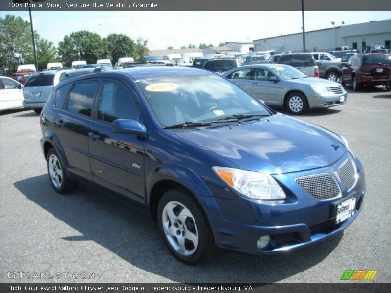 Neptune Blue Metallic / Graphite 2005 Pontiac Vibe