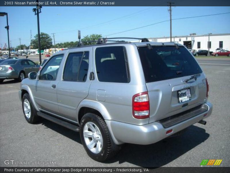 Chrome Silver Metallic / Charcoal 2003 Nissan Pathfinder LE 4x4