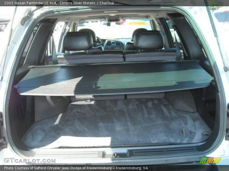 Chrome Silver Metallic / Charcoal 2003 Nissan Pathfinder LE 4x4