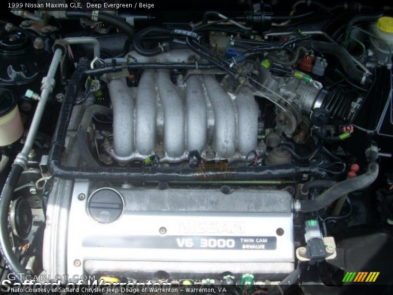 Deep Evergreen / Beige 1999 Nissan Maxima GLE