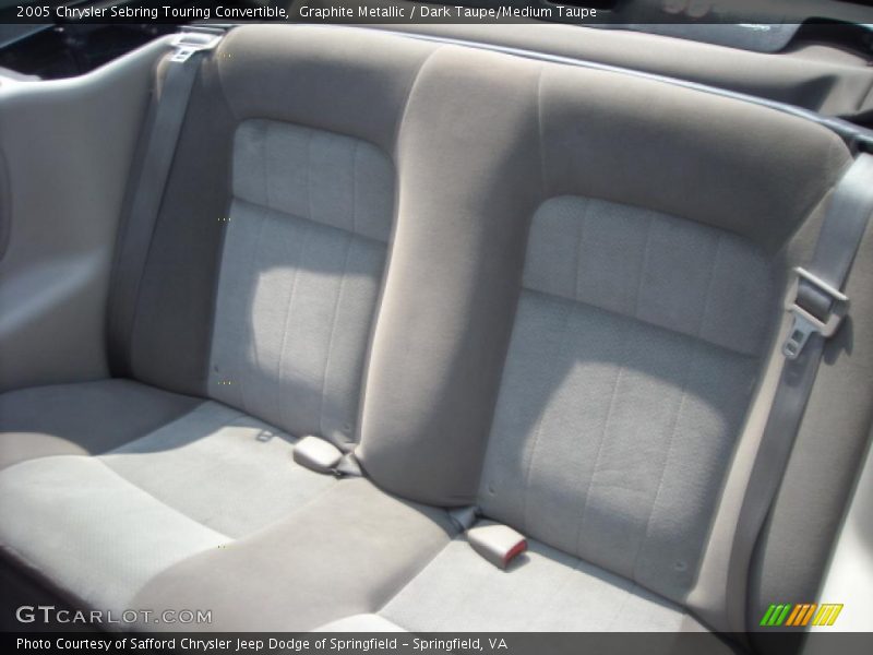 Graphite Metallic / Dark Taupe/Medium Taupe 2005 Chrysler Sebring Touring Convertible