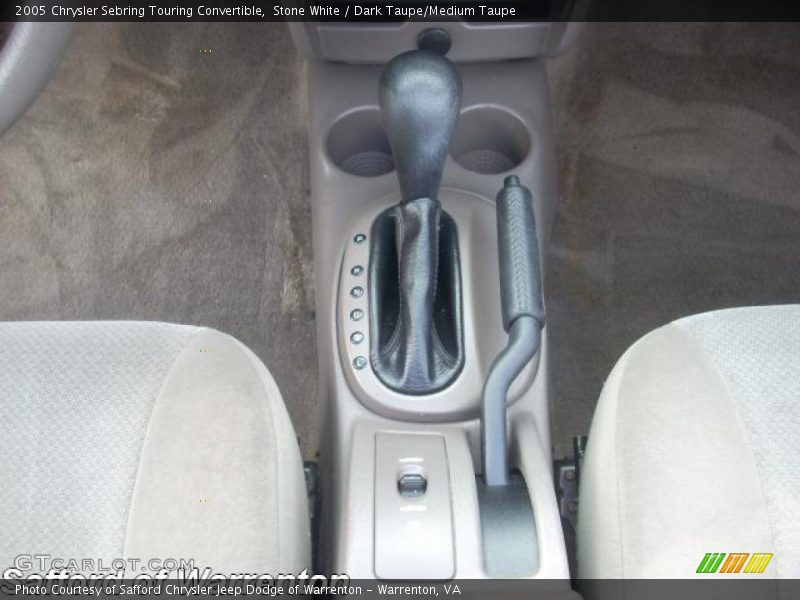 Stone White / Dark Taupe/Medium Taupe 2005 Chrysler Sebring Touring Convertible