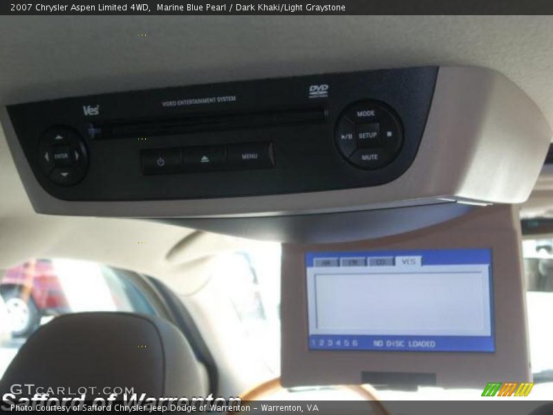 Marine Blue Pearl / Dark Khaki/Light Graystone 2007 Chrysler Aspen Limited 4WD