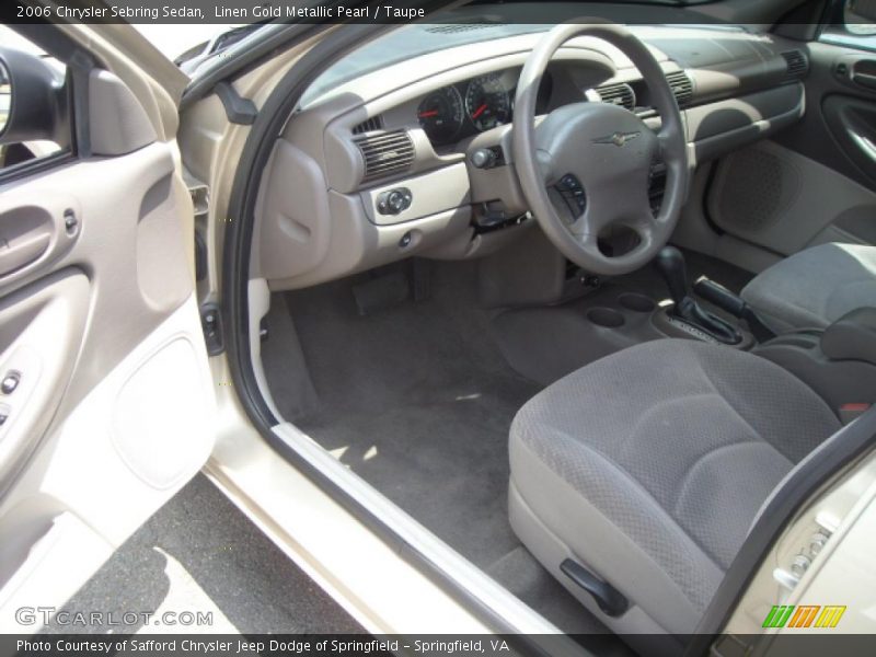 Linen Gold Metallic Pearl / Taupe 2006 Chrysler Sebring Sedan