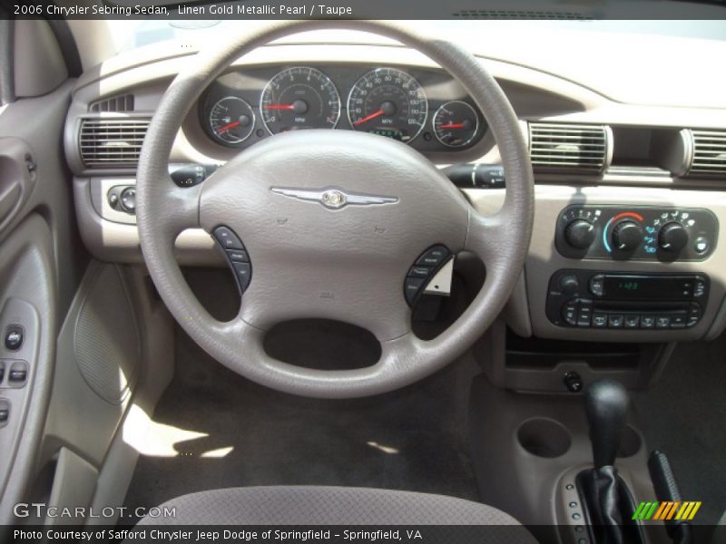 Linen Gold Metallic Pearl / Taupe 2006 Chrysler Sebring Sedan