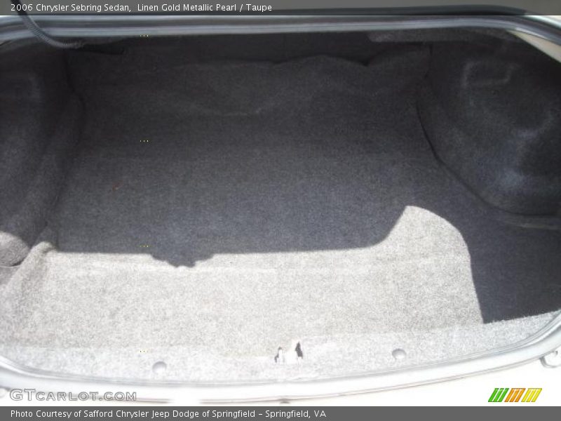 Linen Gold Metallic Pearl / Taupe 2006 Chrysler Sebring Sedan