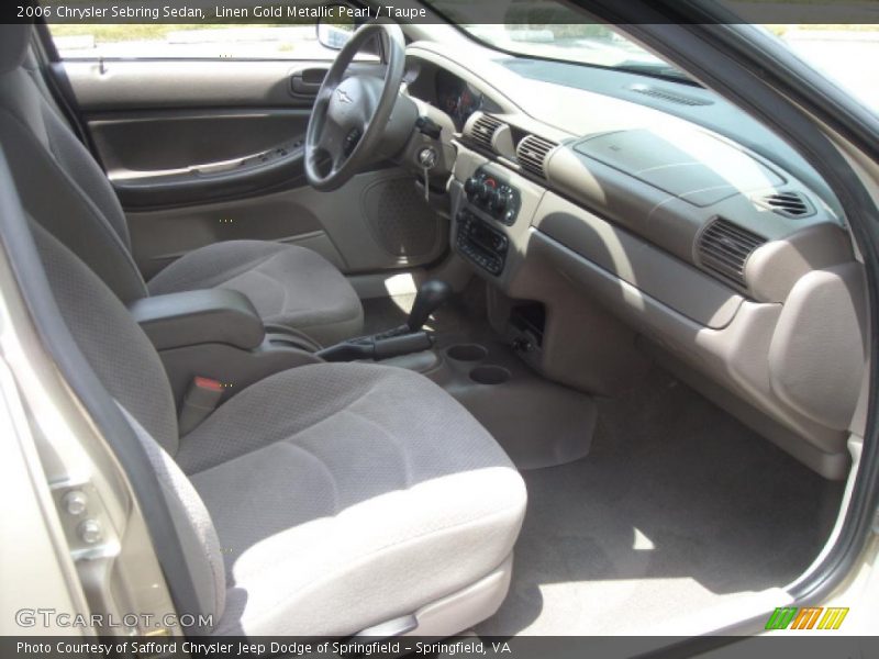Linen Gold Metallic Pearl / Taupe 2006 Chrysler Sebring Sedan
