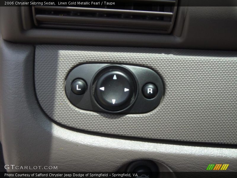 Linen Gold Metallic Pearl / Taupe 2006 Chrysler Sebring Sedan