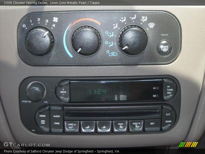 Linen Gold Metallic Pearl / Taupe 2006 Chrysler Sebring Sedan