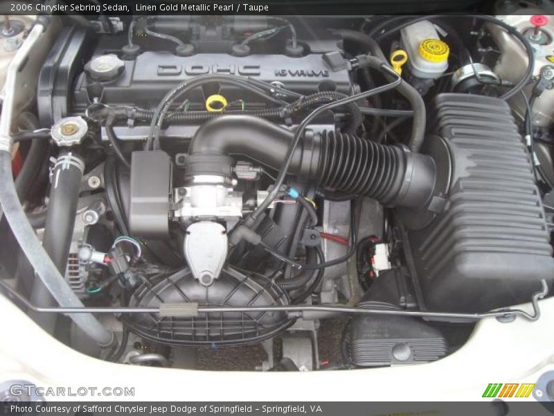 Linen Gold Metallic Pearl / Taupe 2006 Chrysler Sebring Sedan