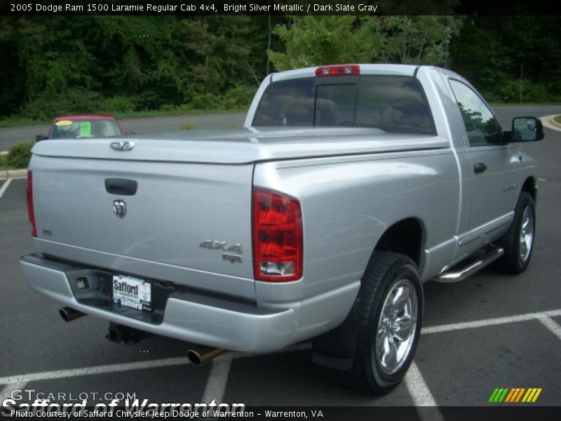 Bright Silver Metallic / Dark Slate Gray 2005 Dodge Ram 1500 Laramie Regular Cab 4x4
