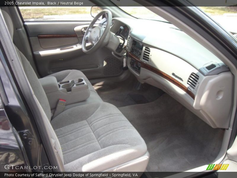 Black / Neutral Beige 2005 Chevrolet Impala